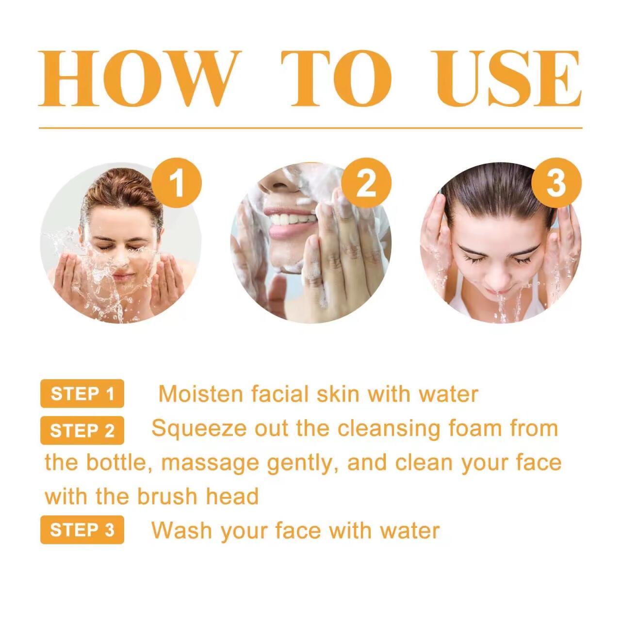 Limpiador facial de cúrcuma