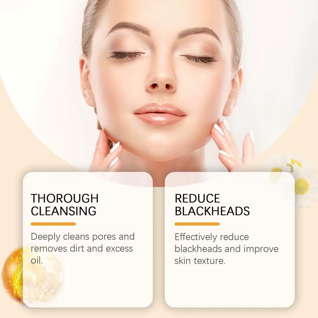 Limpiador facial de cúrcuma